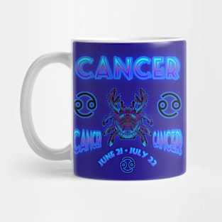 Cancer 3a Navy Mug